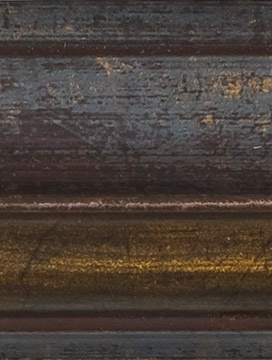 Rama do obrazów, zdjęć, plakatów oraz luster na wymiar LUCA #148. Klasyczna, drewniana oprawa - kolor granat amerykański