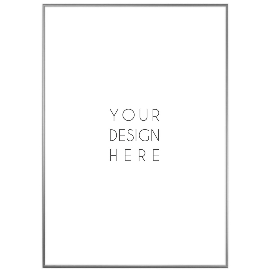 Ramka aluminiowa ROYALL Srebrne 70x100 cm