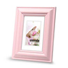 Ramka drewniana FAVARO 2141, nowoczesna fotoramka na zdjęcia, plakaty lub obrazy - kolor różowy