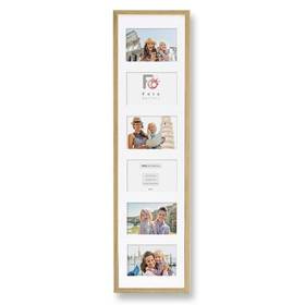 Ramka drewniana galeria passe-partout Natural 20x80 - kolor naturalne drewno