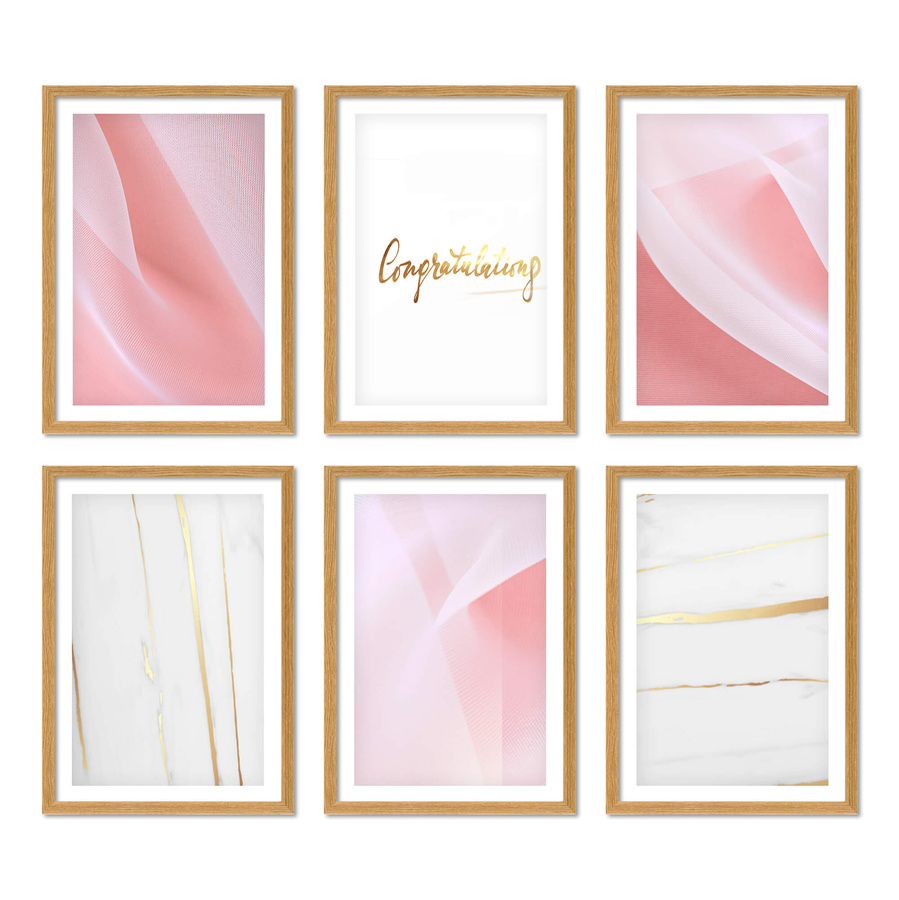 Zestaw ramek PINIA 00 GF0020 - galeria ramek na 6 zdjęć