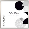  Srebrna ramka na zdjęcia LUX S w rozmiarze 50x50 cm
