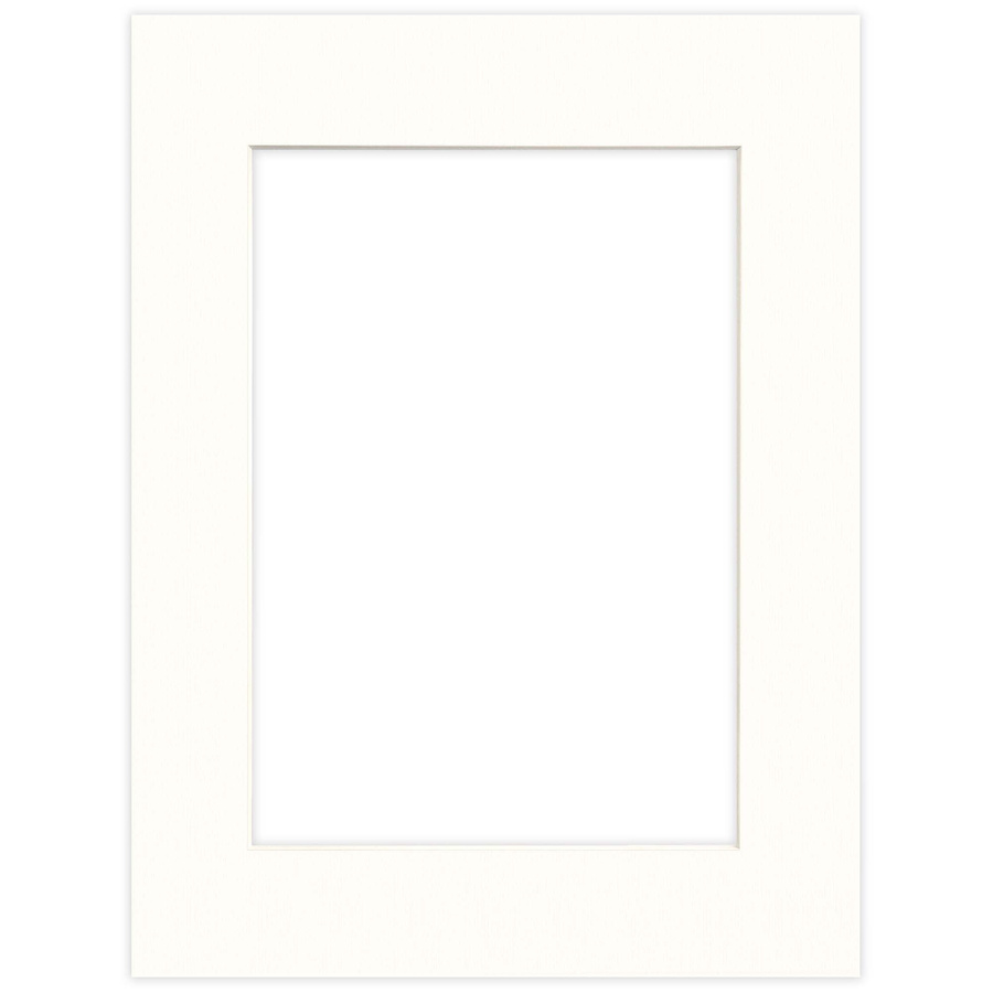 Passe partout 30x40 (20x30) LUCA Q5102 SNOW WHITE BIAŁY