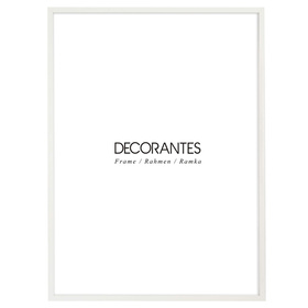 Biała ramka na zdjęcia FDM 1 w rozmiarze 50x70 cm