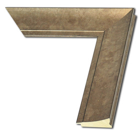 Rama do obrazów, zdjęć i luster na wymiar LUCA #2102. Nowoczesna oprawa sima brąz metaliczny