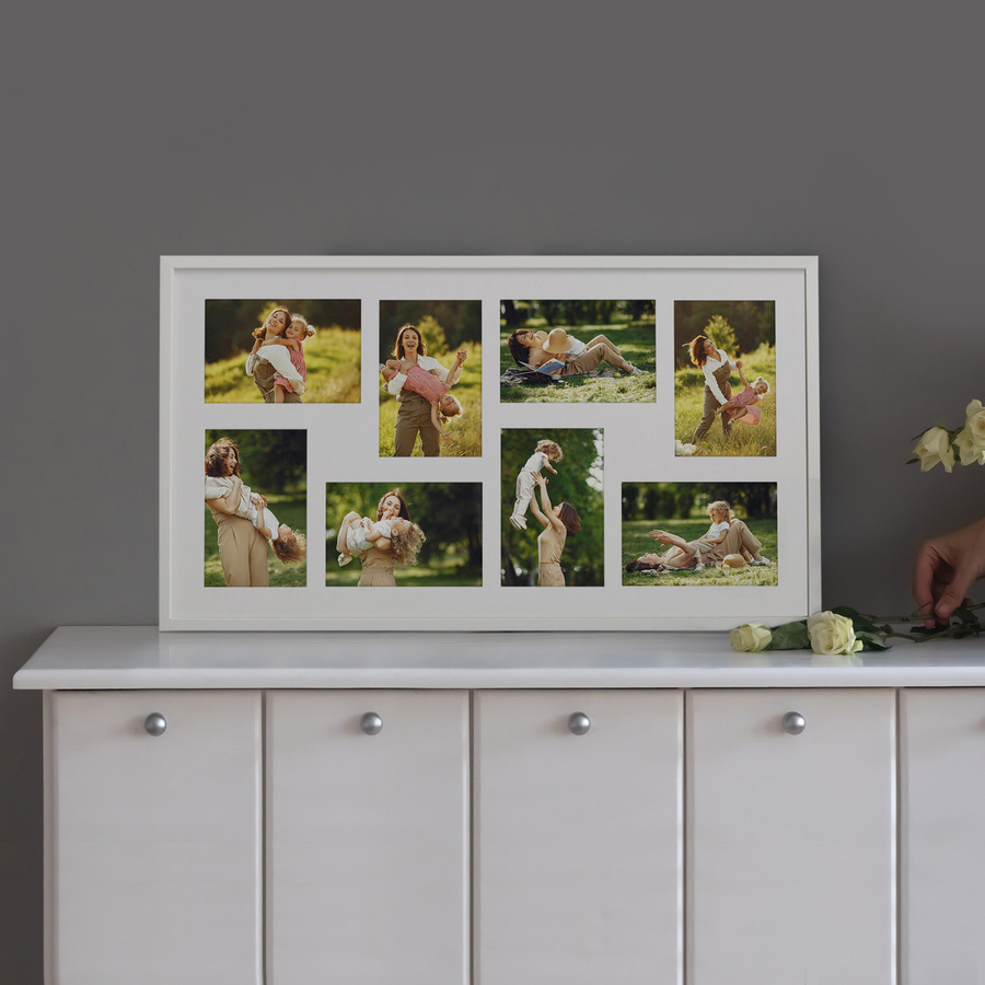 Foto galeria na 8 zdjęć White 33x60 10x15