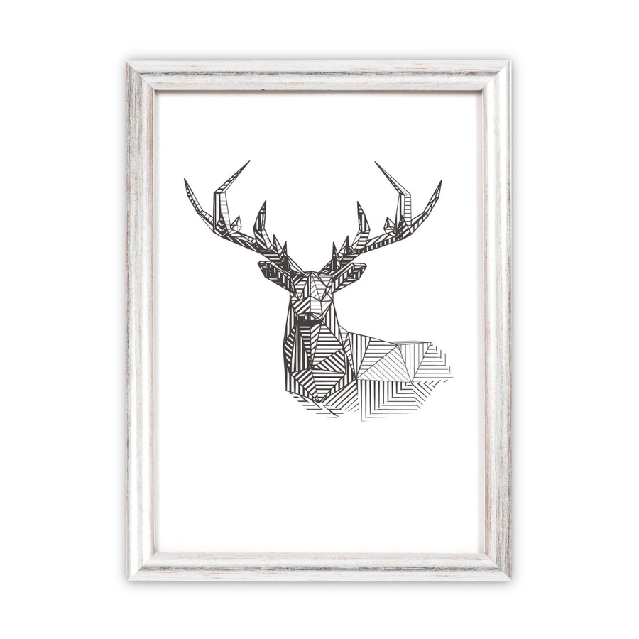 Zestaw srebrnych ramek galeria HIT 1 S GF0009-CORNER