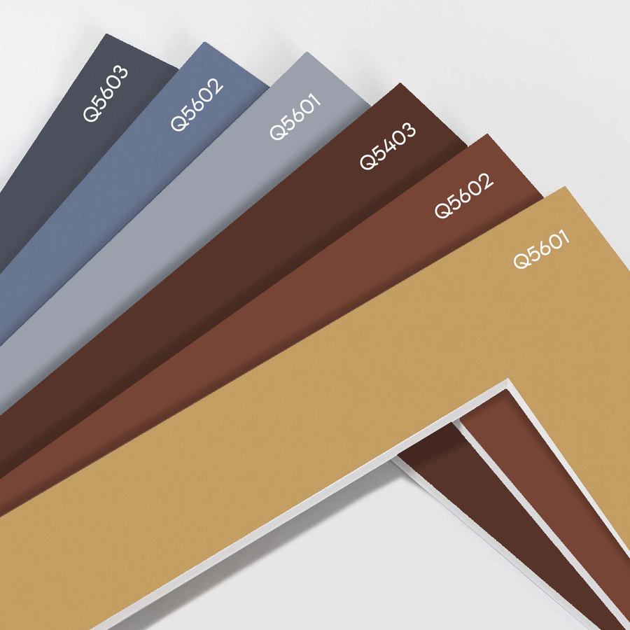 Passe partout 18x24 (10x15) BRĄZOWE CHOCOLATE - LUCA Q5603