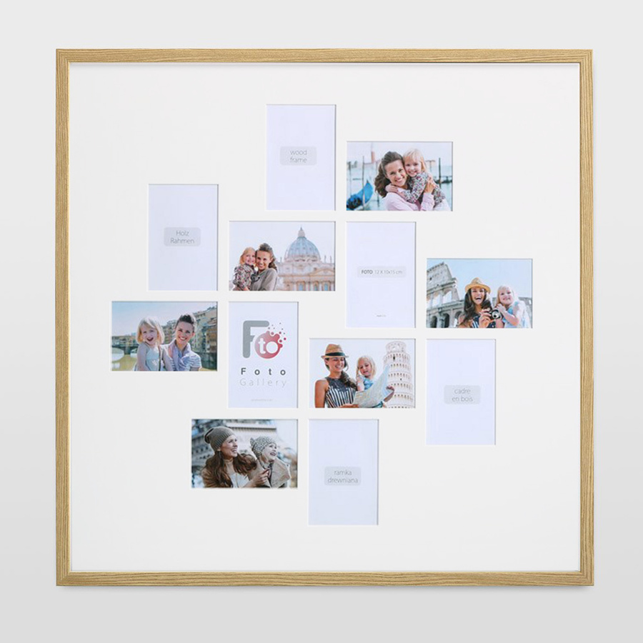 Foto galeria na 12 zdjęć Natural 70x70 10x15