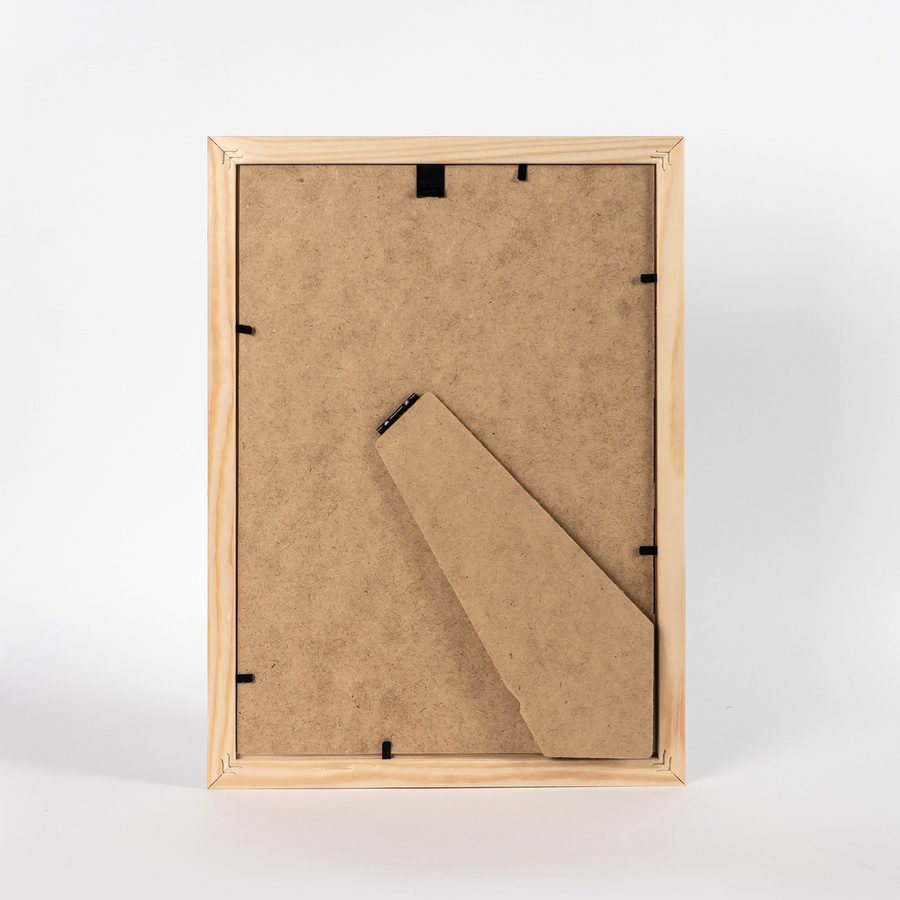 Ramka z drewna surowego na zdjęcia 3 szt. RAW 21x29,7 cm