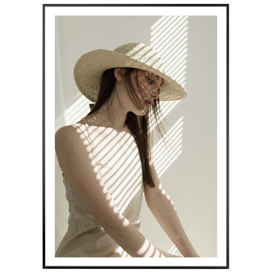 Ramka aluminiowa ROYALL 2 Czarna 70x100 cm