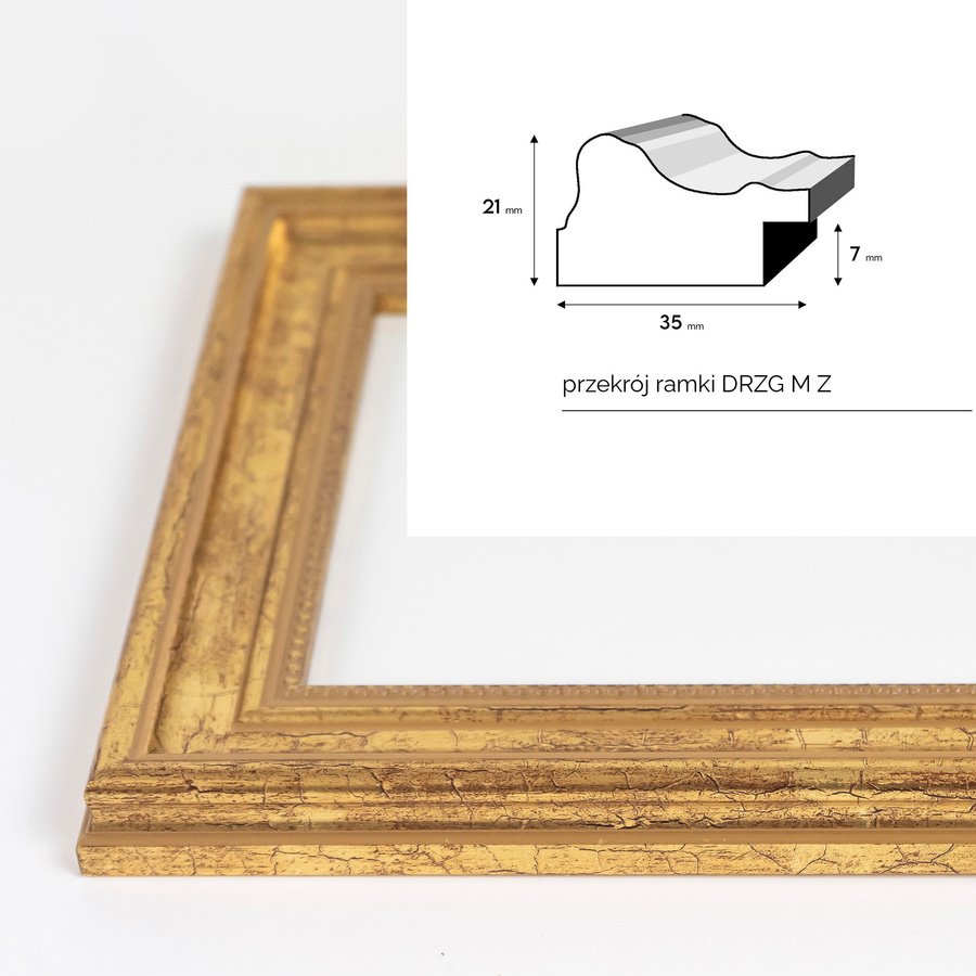 Ramka drewniana MEZZANE 2098 21x30 cm