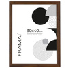 Brązowa ramka na zdjęcia  w rozmiarze 30x40 cm