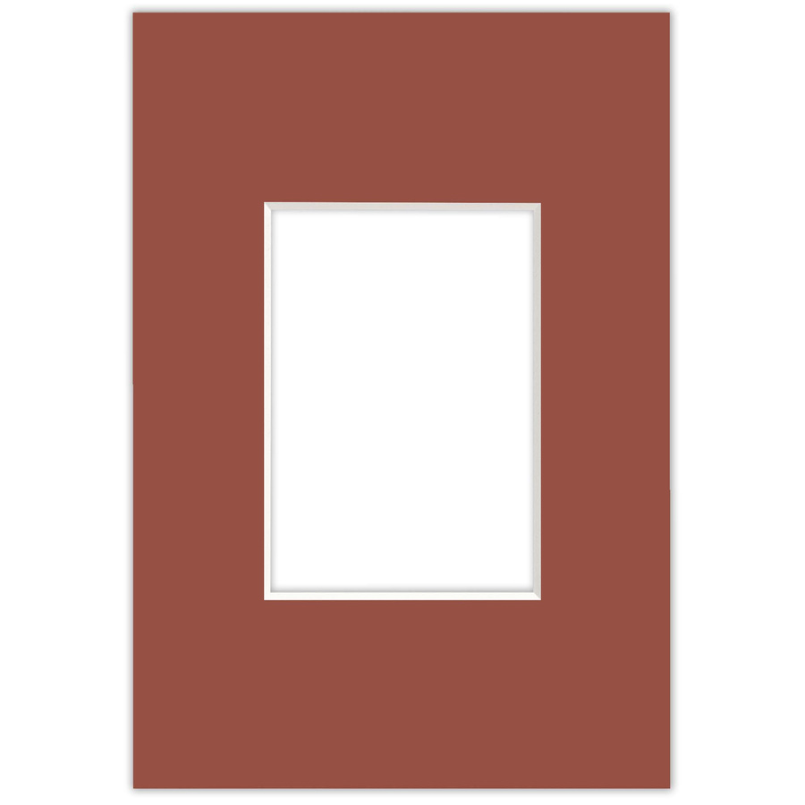 Passe partout 9x13 (5x7) CZERWONY - CAYENNE - LUCA Q5701