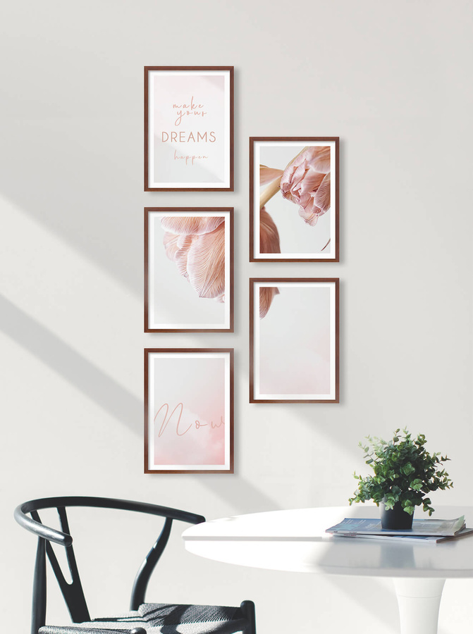 Zestaw ramek PINIA 3 GF0014 - galeria ramek na 5 zdjęć