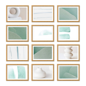 Zestaw ramek  PINIA 00 GF0019 - galeria ramek na 12 zdjęć