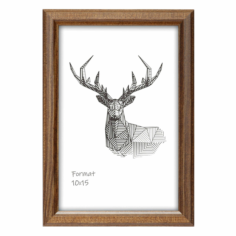 Zestaw brązowych ramek galeria 4 GF0008 1x 15x21 1x 21x30 2x 30x40 cm