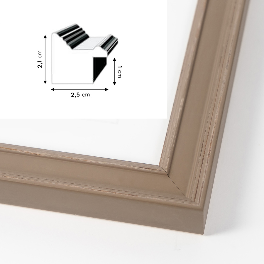 Ramka drewniana na zdjęcia DRL Z 3 30x30 cm