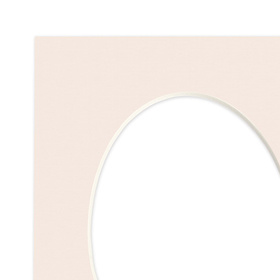 Passe partout 10x15 (6x9) OWAL BEŻOWE POWDER - LUCA Q5205