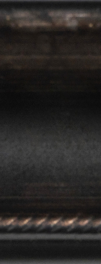 Rama do obrazów, zdjęć oraz plakatów na wymiar LUCA #3093. Klasyczna, drewniana oprawa - holkiel wysoki, kolor czarny