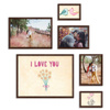 Zestaw brązowych ramek galeria HIT 4 GF0010