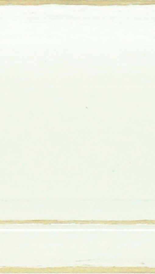 Rama do obrazów, zdjęć oraz luster na wymiar LUCA #1388. Nowoczesna z przetarciami, drewniana oprawa - sima, kolor biały