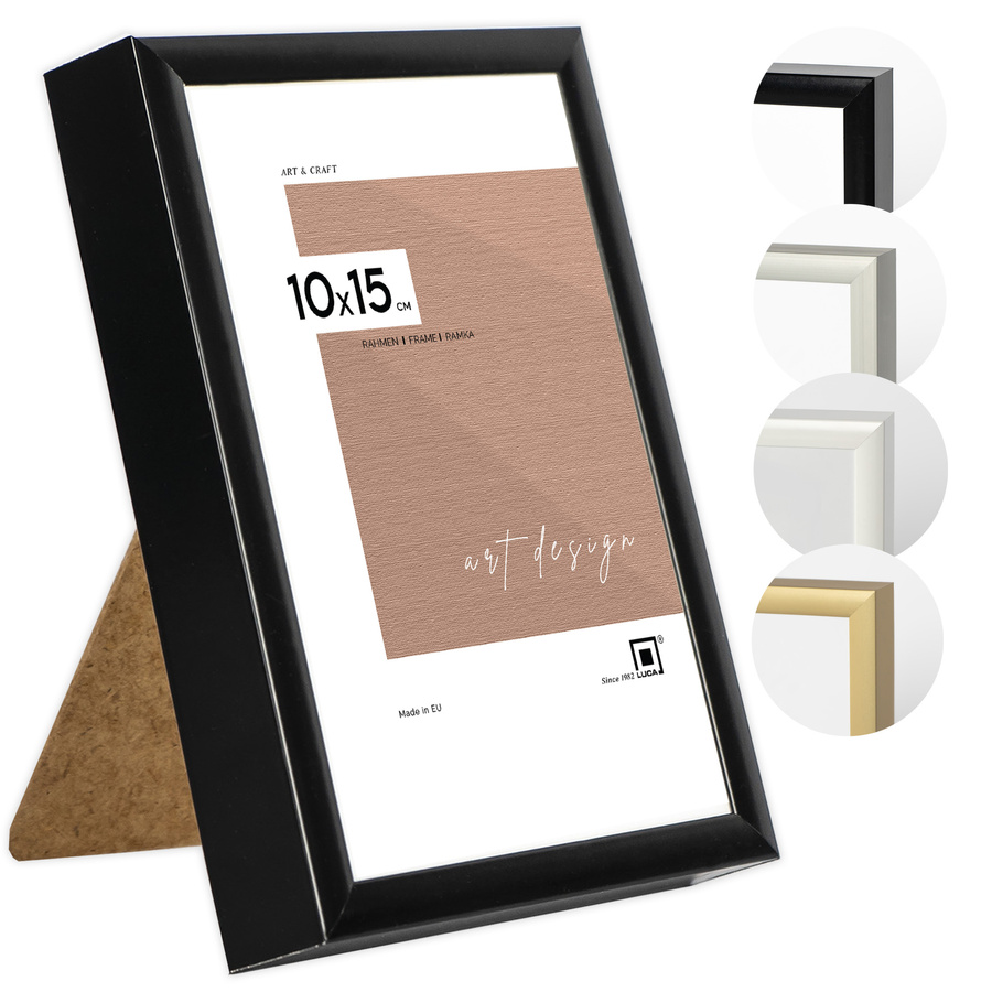 Ramka aluminiowa Czarna 10x15 cm ROYALL