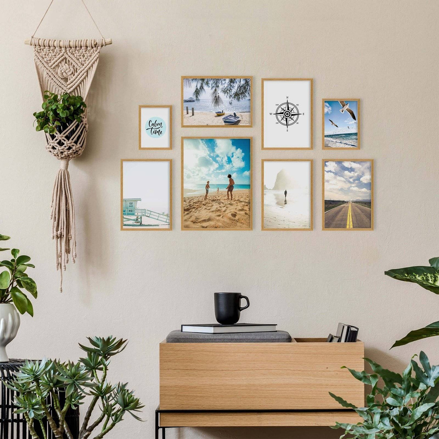 Zestaw dębowych ramek galeria Pinia 00 GF0009