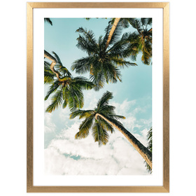 Złota ramka na zdjęcia KEA Z w rozmiarze 30x40 cm