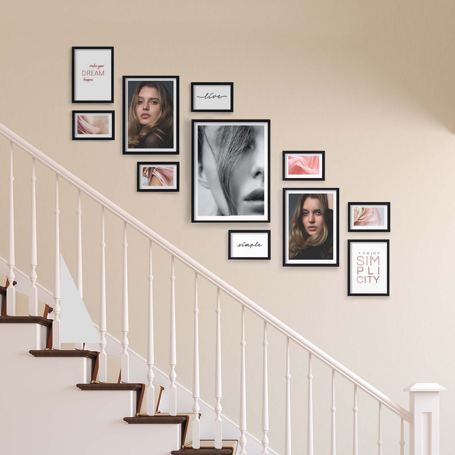 Zestaw ramek PINIA 2 GF0030 L- galeria ramek na 11 zdjęć