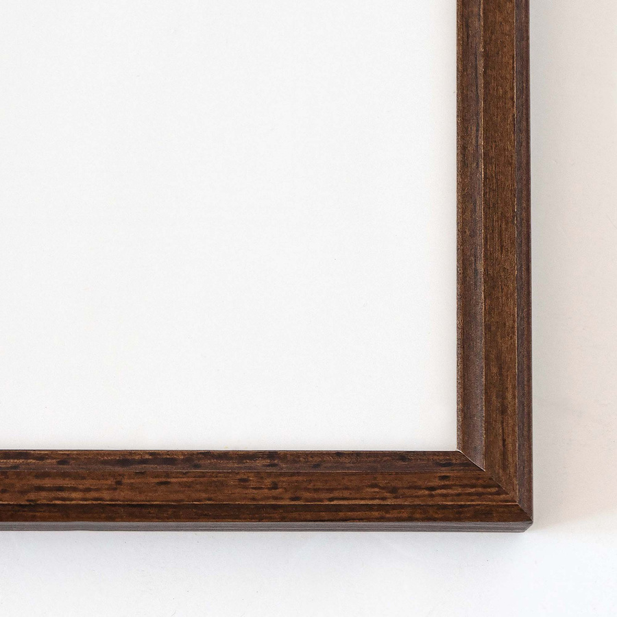 Ramka drewniana PRESTO 1856, szlachetna fotoramka na zdjęcia, plakaty lub rysunki - kolor brązowy