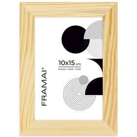 Ramka z drewna surowego na zdjęcia RAW 10x15 cm
