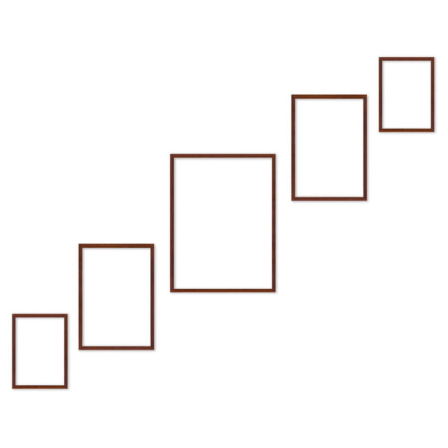 Zestaw ramek PINIA 3 GF0031 R- galeria ramek na 5 zdjęć