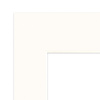 Passe partout 40x40 (30x30) LUCA Q5102 SNOW WHITE BIAŁY