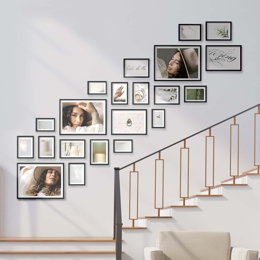 Zestaw ramek PINIA 2 GF0035 R- galeria ramek na 21 zdjęć