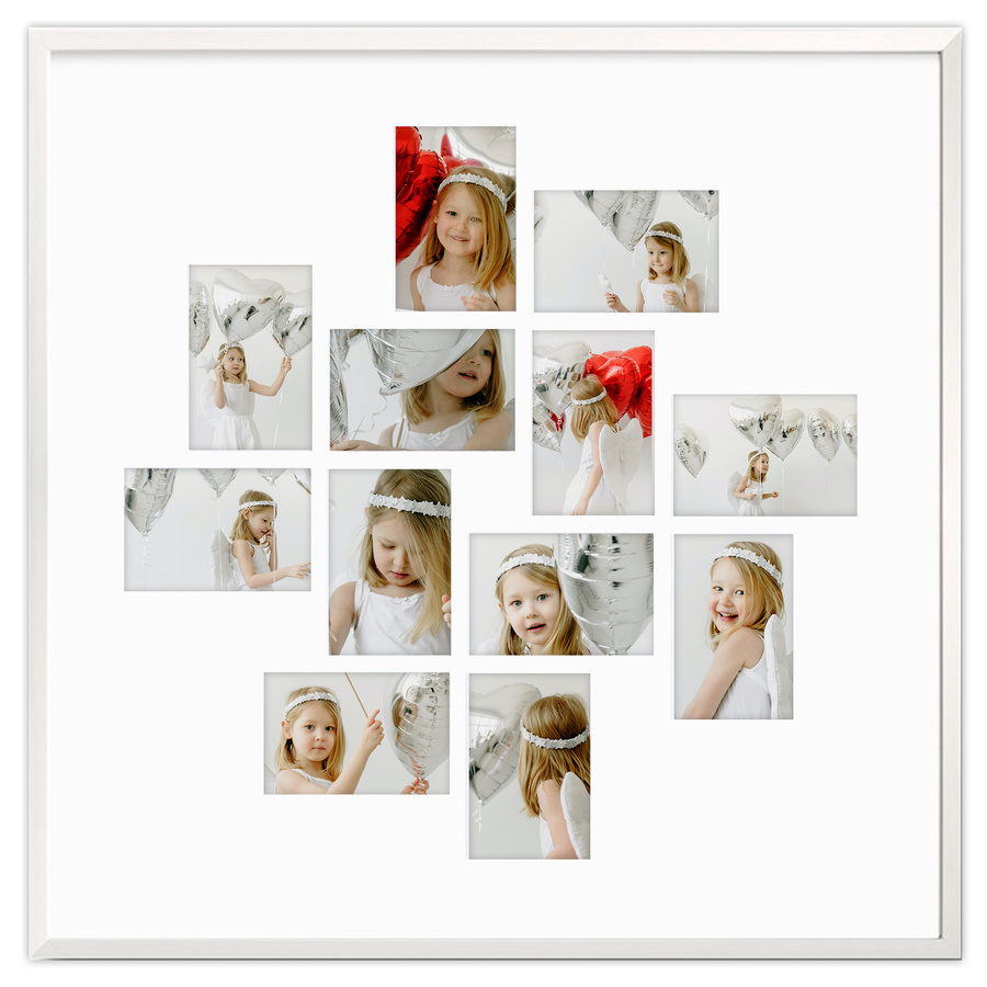 Foto galeria na 12 zdjęć White 70x70 10x15