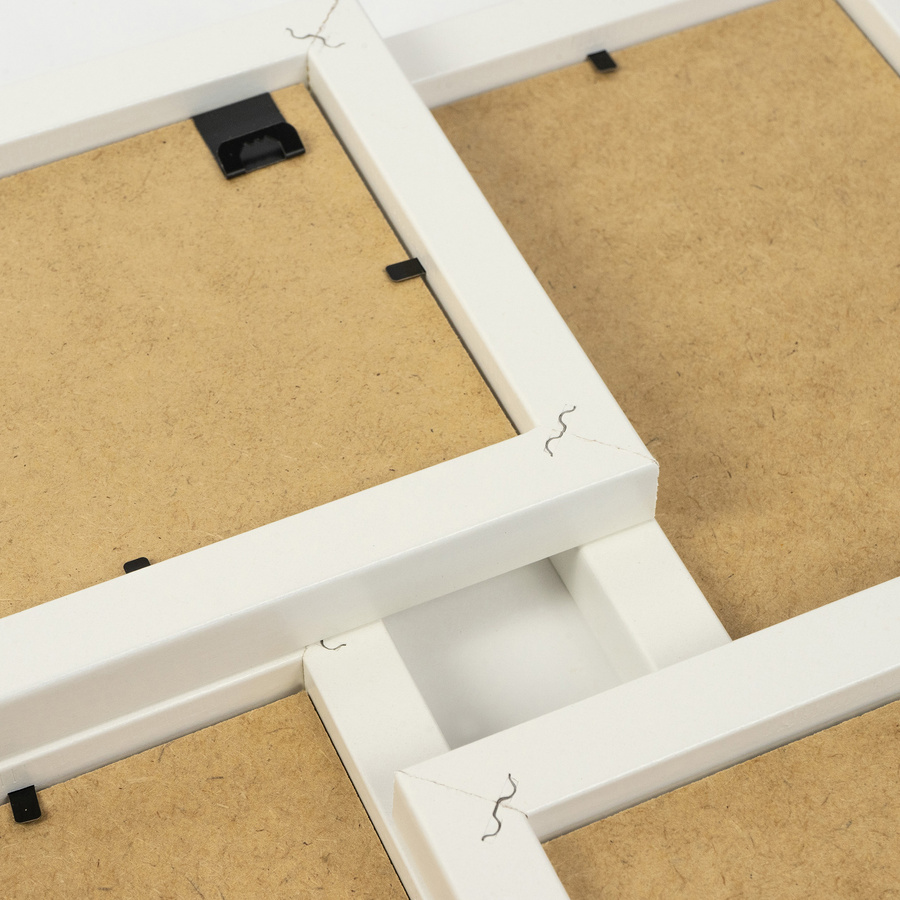 Multirama HEN WHITE zestaw ramek 4 X 10x15 cm biała