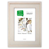 Ramka drewniana RIVOLI 2958, nowoczesna fotoramka na zdjęcia, plakaty lub rysunki - kolor kremowy przetarcia