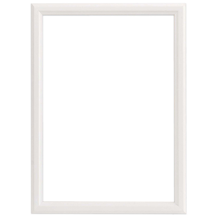 Ramka drewniana PRESTO 1852, szlachetna i trwała fotoramka na zdjęcia, plakaty lub rysunki - kolor biały