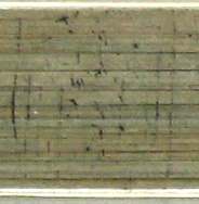 Rama do obrazów, zdjęć oraz plakatów na wymiar LUCA #1839. Nowoczesna wysoka, drewniana oprawa - kolor srebrny przecier