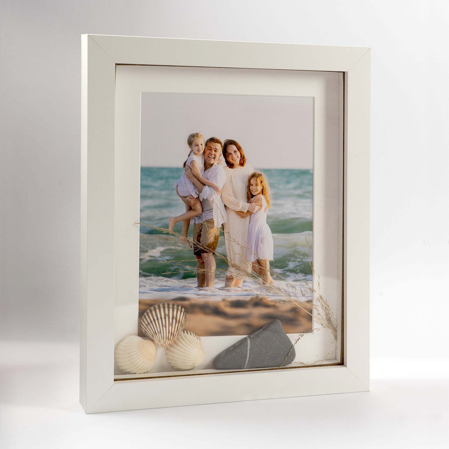 Ramka przestrzenna EXPO 3D MAX Biała 21x30 cm (15x21cm)