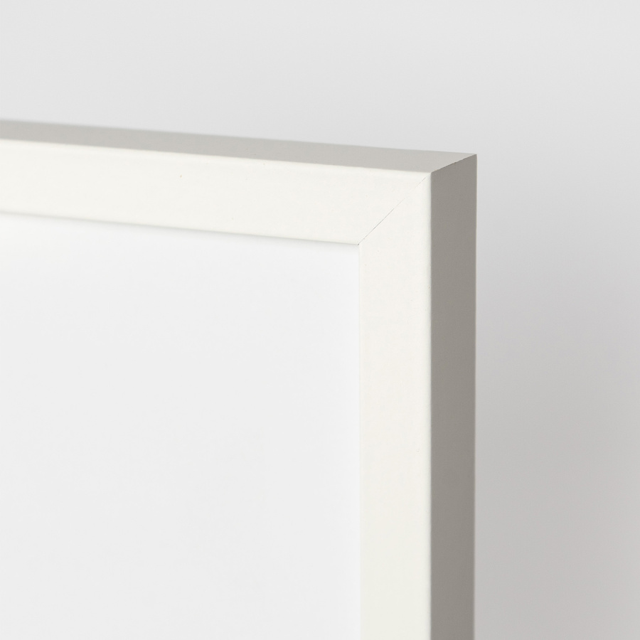 Biała ramka na zdjęcia FDM 1 w rozmiarze 10x15 cm