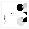 Biała ramka na zdjęcia  w rozmiarze 30x30 cm