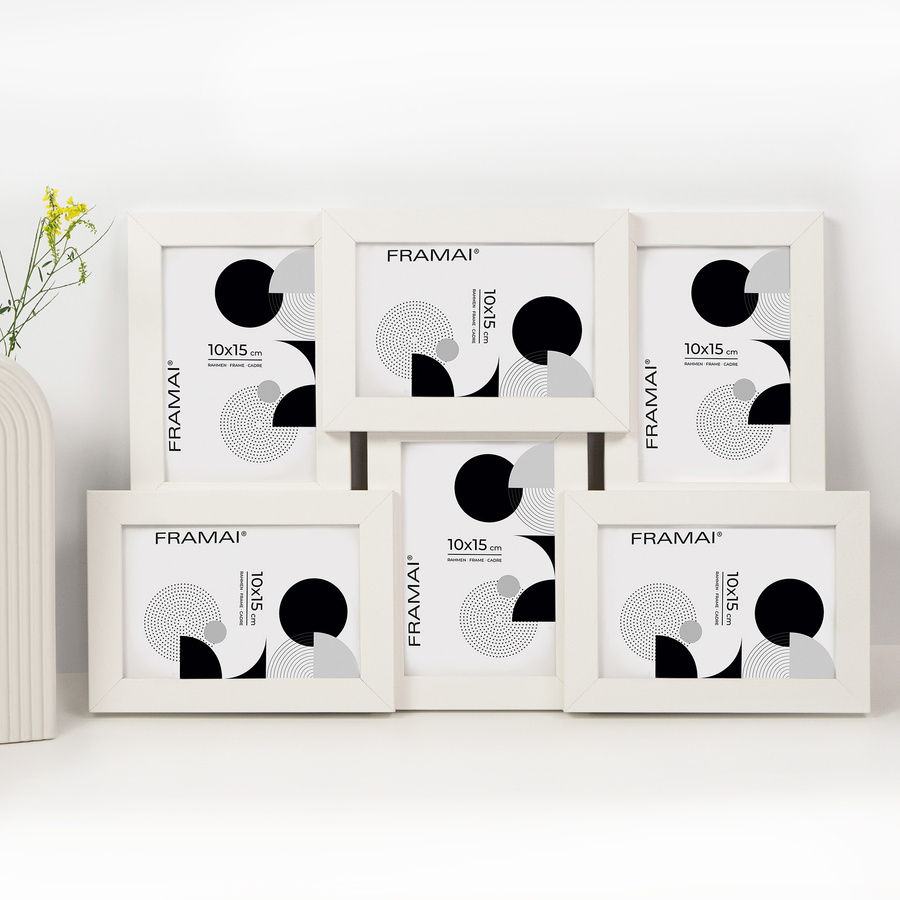 Multiramka MULTI HEN biała ramka na zdjęcia