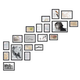 Zestaw ramek  PINIA 2 GF0036 R- galeria ramek na 19 zdjęć