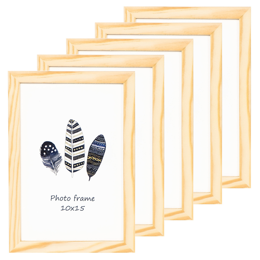 Ramka drewniana na zdjęcia NYBYN 0 5SZT 10x15 cm