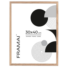 Ramka dębowa na zdjęcia OAK 30x40 cm
