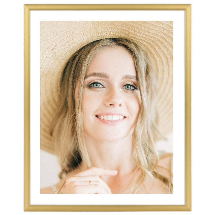 Ramka aluminiowa ROYALL Złota 24x30 cm