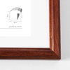 Galeria ścienna PRESTO 5 GF0001. Zestaw brązowych ramek na ścianę