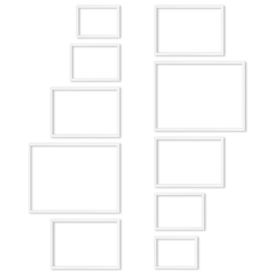 Zestaw ramek PINIA 1 GF0039 - galeria ramek na 10 zdjęć